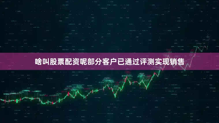 啥叫股票配资呢部分客户已通过评测实现销售